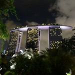 Marina Bay Sands von Gardens by the Bay aus
