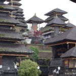 Ein kleiner Ausschnitt der riesigen Tempelanlage Besakih in 1000m Höhe