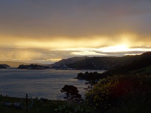 Blick nach Port Chalmers