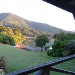 Unser Blick von der 'Terranda'