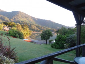 Unser Blick von der 'Terranda'