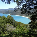 ...allein für diese Aussicht - später baden wir dort unten