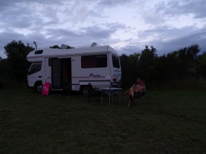 Unser Heim hinterm Achterwasser