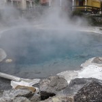 Hier werden gerade Maiskolben gekocht...