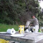 Gratisgrill - Essen am Strand - ein Traum