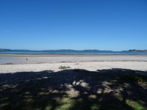 Nach der Arbeit am Blog in der Buecherei, chillen am Mittag...