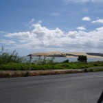 Blick auf die Bucht von Hokianga Harbour