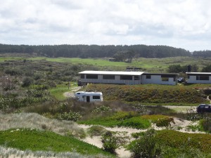 Blick von den Duenen ins Hinterland