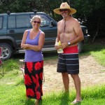 Bye bye Stef und Kerry - see you in Auckland