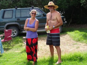 Bye bye Stef und Kerry - see you in Auckland