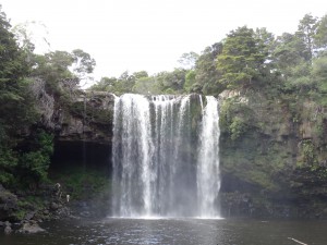 Keri Keri Waterfall / versteckt, kaum ausgeschildert und dabei ziemlich beeindruckend