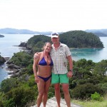 Nach steilem Aufstieg bietet sich uns ein wundervoller Ausblick...