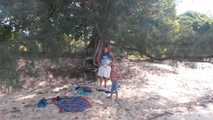 Am nächsten Morgen gehen...