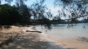 der Buffalo Bay bei wunderbar klarem Wasser