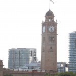 Der Blick aus dem Fenster unseres Hostels Richtung Central Station
