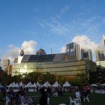 Impressionen von Sydney - hier feiert die serbische Community irgendein Fest - schräg