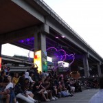 Warten auf das Feuerwerk