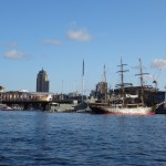 Einfahrt zur Endhaltestelle