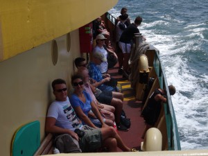 Auf der Fähre nach Manly