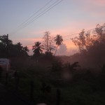 ...sind wir bereits in Lang Suan und es dauert nur noch ca. eine Stunde, bis wir ankommen werden.