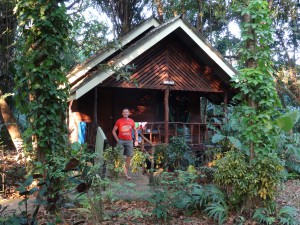 Unsere gemütliche Hütte