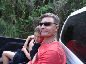 Auf dem Weg zur Elefantentour