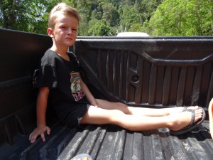 wieder mal auf dem Pickup 