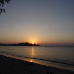 ...auf unseren ersten Sonnenuntergang hier an der Buffalo Bay