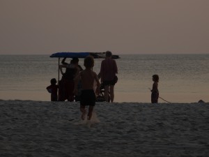 die anderen mit Eiskrem