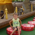 Jetzt muss auch unser Äffchen mal ein wenig Pause machen, um danach...